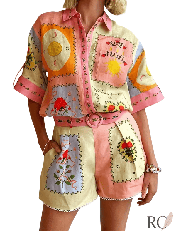 Floral Print Co-Ord Set